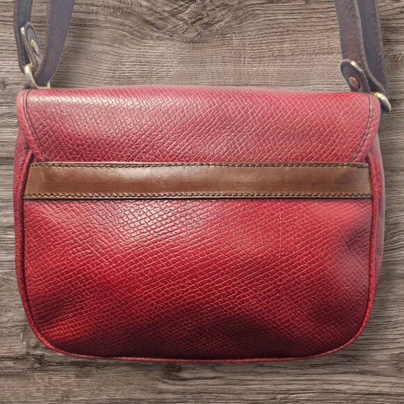 Fendi Vintage Two Way Deep Burgundy Leather - Slider Strap Includes COA 1970s - Picture 3 of 16